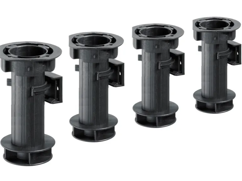 Hettich Sockel-Verstellfuß-Set Ø 25 mm x 150 mm inkl. Klips