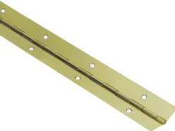 Hettich Stangenscharnier 1200 mm x 20 mm Stahl vermessingt