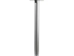 Hettich Tischbein Ø 50 mm x 600 - 900 mm Silber inkl. Montageplatte