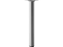 Hettich Tischbein Ø 30 mm x 300 mm Aluminium-Optik