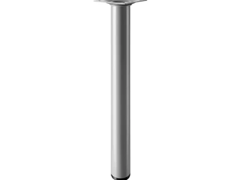 Hettich Tischbein Ø 30 mm x 300 mm Aluminium-Optik