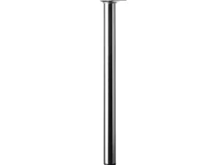 Hettich Tischbein Ø 30 mm x 400 mm Edelstahl-Optik