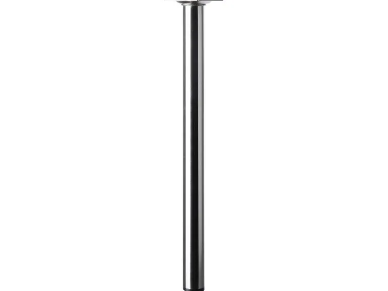 Hettich Tischbein Ø 30 mm x 400 mm Edelstahl-Optik