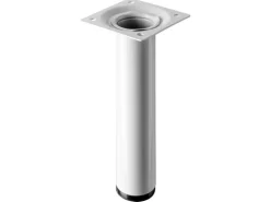 Hettich Tischbein Ø 30 mm x 150 mm Weiß