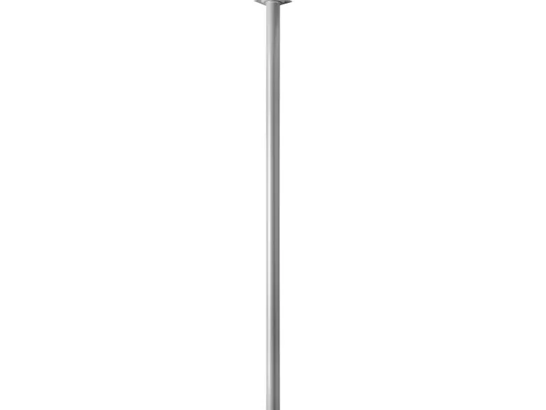 Hettich Tischbein Ø 30 mm x 900 mm Aluminium-Optik
