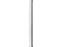 Hettich Tischbein 25 mm x 25 mm x 400 mm Weiß