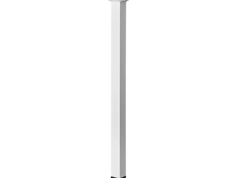 Hettich Tischbein 25 mm x 25 mm x 400 mm Weiß