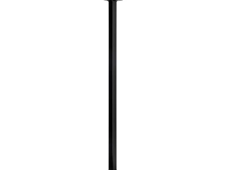 Hettich Tischbein 25 mm x 25 mm x 700 mm Schwarz