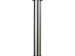 Hettich Tischbein Rund 700 - 1.100 mm x Ø 76 mm Stahl Edelstahl-Optik 1 Stück
