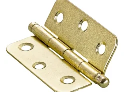 Hettich Zierscharnier 50 mm x 40 mm vermessingt