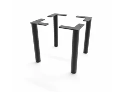 HEVVA Möbelfüße LINZ Schwarz 20 cm Hoch 4er Set