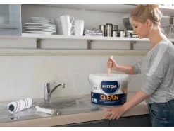 Histor Clean Wandfarbe Weiß seidenmatt 5 l