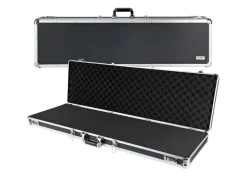 HMF 14405-02 Alu Koffer Rasterschaumstoff 117 x 36 x 12 cm Schwarz