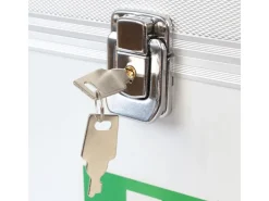 HMF 14702-09 Alu Medizinkoffer Erste Hilfe Koffer Tragegriff 30 x 25 x 25 cm