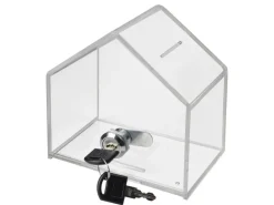 HMF 46911 Spendenbox Aktionsbox Spendenhaus Acryl 138 x 125 x 90 cm