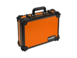 HMF 15502-18 Transportkoffer Rasterschaumstoff Universalkoffer 39 x 29 x 12 cm Orange