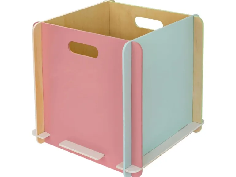 HMF Aufbewahrungsbox 3740 Holz zum Zusammenstecken 32cm in Mehrfarbig