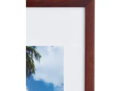 Holzbilderrahmen Mahagoni Glatt 20 cm x 30 cm