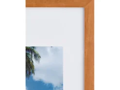 Holzbilderrahmen Nussbaum Glatt 20 cm x 30 cm
