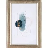 Holz-Bilderrahmen Silber/Gold 10 cm x 15 cm