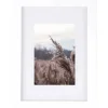 Holz-Bilderrahmen Weiß 13 cm x 18 cm