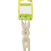 Holz-Hase Stehend 16 cm x 4,5 cm x 0,5 cm Braun