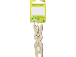 Holz-Hase Stehend 16 cm x 4,5 cm x 0,5 cm Braun