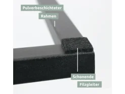 holz4home Beistelltisch Eiche Sonoma MDF