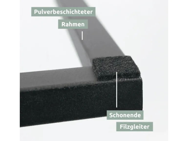 holz4home Beistelltisch Eiche Sonoma MDF