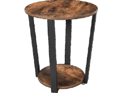 holz4home Beistelltisch Lorie Rund