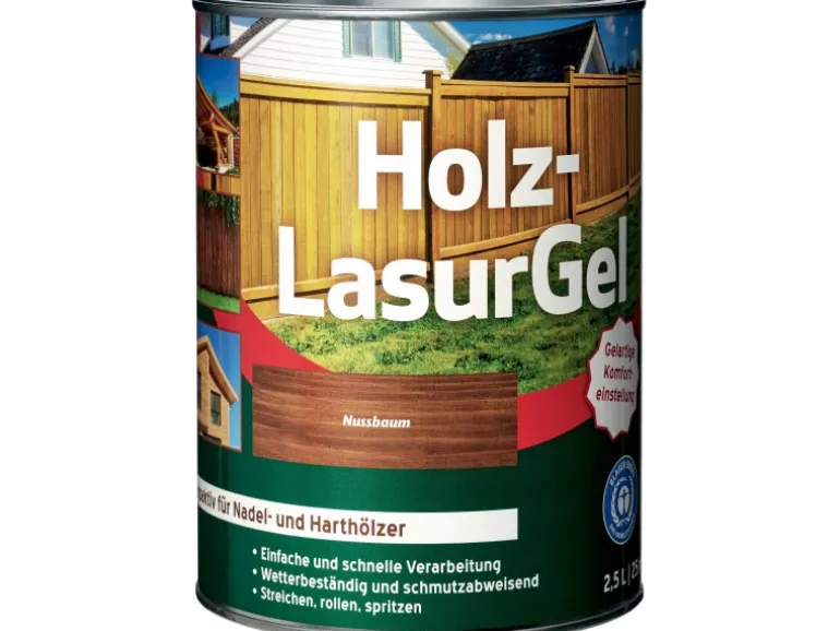 Holz-LasurGel Palisander 2,5 l