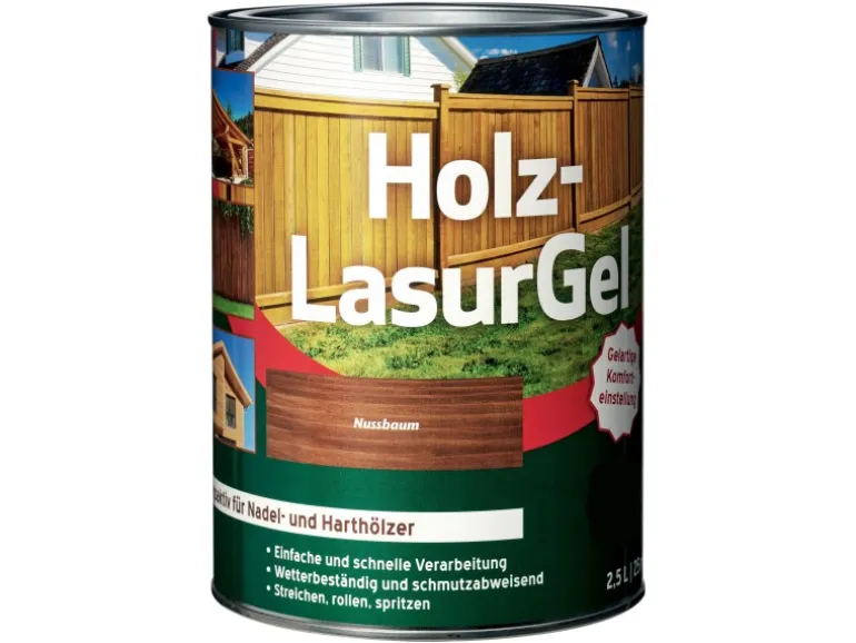 Holz-LasurGel Palisander 2,5 l