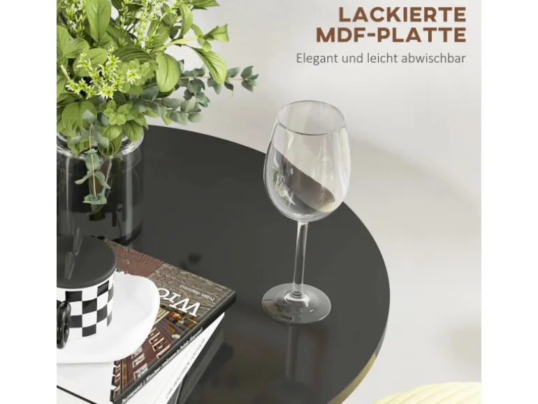 HOMCOM Bartisch Runder Tresentisch