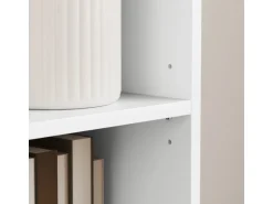 HOMCOM Bücherregal Standregal mit 5 Ebenen Aufbewahrungsregal