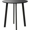 HOMCOM Esstisch für 4 Personen MDF Stahl Schwarz 72L x 72B x 75H cm