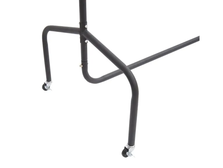 HOMCOM Kleiderständer Wäscheständer Rollgarderobe 150 x 60 x 170 cm