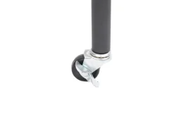 HOMCOM Kleiderständer Wäscheständer Rollgarderobe 150 x 60 x 170 cm