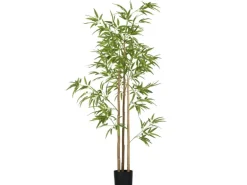 HOMCOM Künstliche Pflanze Kunststoff Metall Ø15 x 180H cm