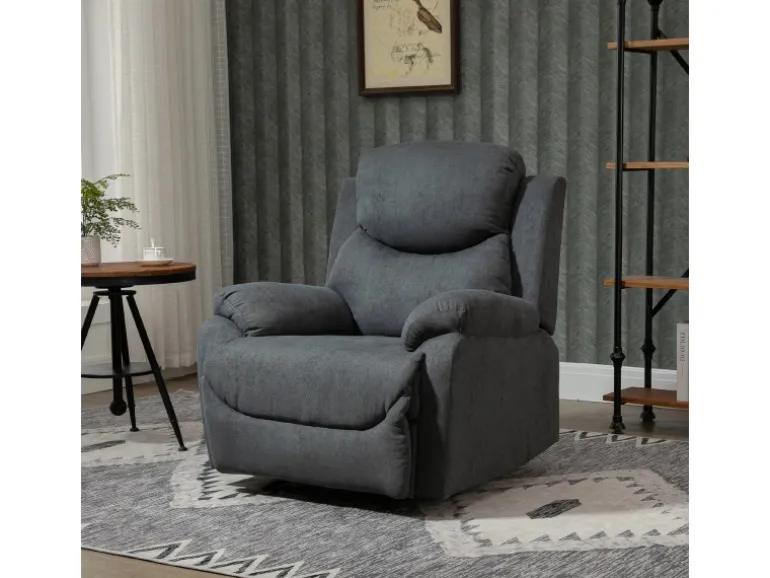HOMCOM Relaxsessel Liege 150° mit Schlaffunktion 93 x 88 x 102 cm