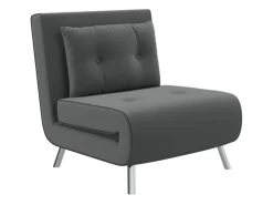 HOMCOM Schlafsessel mit Bettfunktion Kissen 77 x 88 x 83 cm