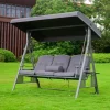 Home Deluxe Hollywoodschaukel Descanso Grau