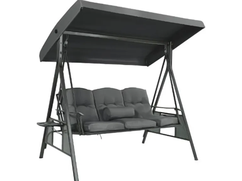 Home Deluxe Hollywoodschaukel Descanso Grau