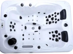Home Deluxe Outdoor Whirlpool Beach Plus für 2 Personen 210 x 155 x 83 cm