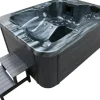 Home Deluxe Whirlpool Black Marble für 3 Personen 210 x 160 x 85 cm