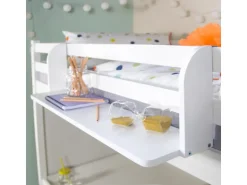Homestyle4u Einhängeregal Hängeregal Regal für Hochbett Kinder 1 Ablage