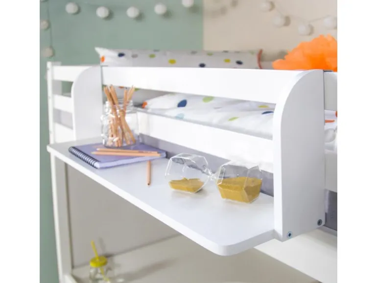 Homestyle4u Einhängeregal Hängeregal Regal für Hochbett Kinder 1 Ablage