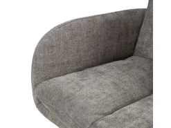 Homestyle4u 6er Set Polsterstühle Drehbar in Grau 2853