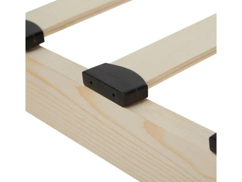 Homestyle4u Lattenrost 90x200 in Braun 2587