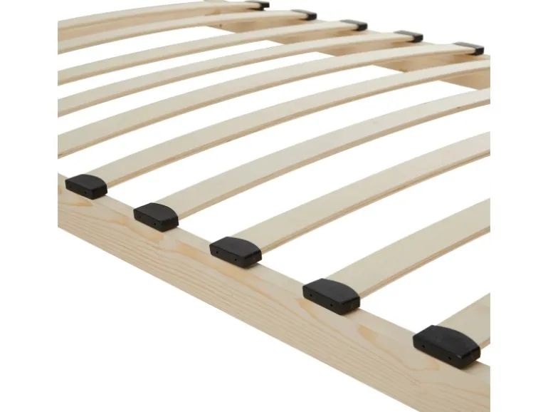 Homestyle4u Lattenrost 90x200 in Braun 2587
