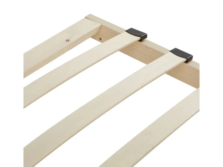 Homestyle4u Lattenrost 90x200 in Braun 2587